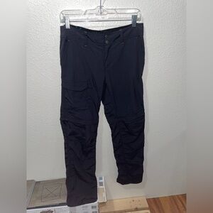 Columbia Black Cargo Pants with Classic Design